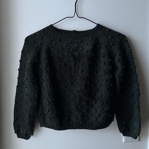 Kids Misha & Puff wool popcorn sweater 6-7Y